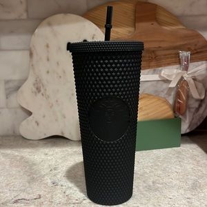 NEW, NEVER USED STARBUCKS BLACK JELLY MATTE STUDDED TUMBLER